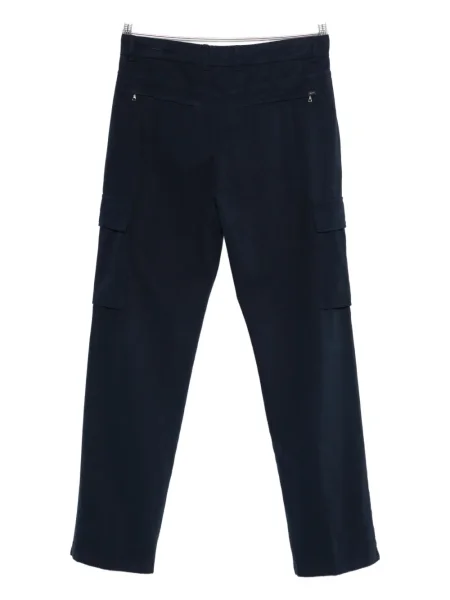 Pantaloni cargo Paul & Shark cu autograf albastru