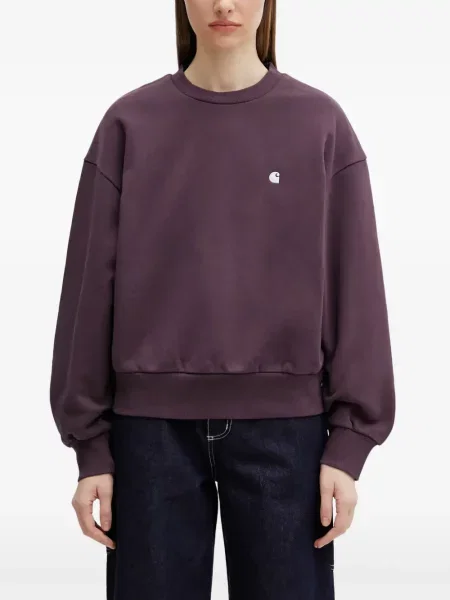 Hanorac Carhartt Wip cu broderie violet