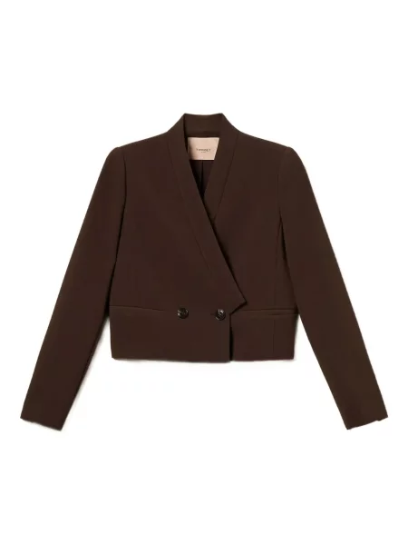 Cropp sacou Twinset maro