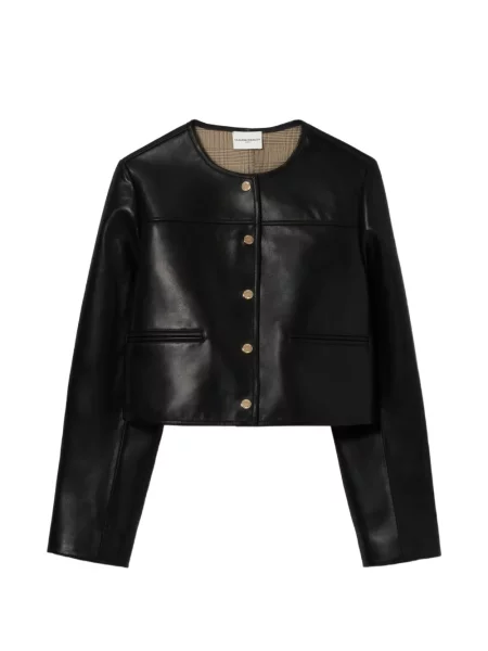 Geanta de piele Claudie Pierlot negru