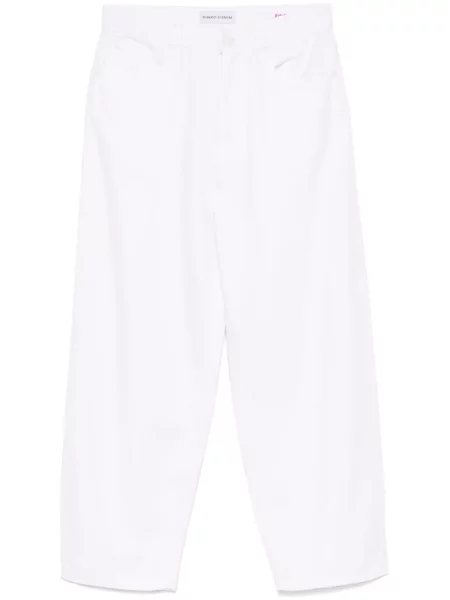 Blugi drepți Pinko alb