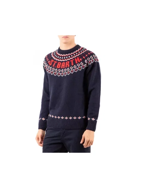 Sweter Saint Barth niebieski