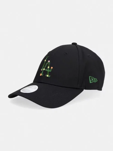 New Era kapa s šiltom FLORAL INFILL LA DODGERS črna