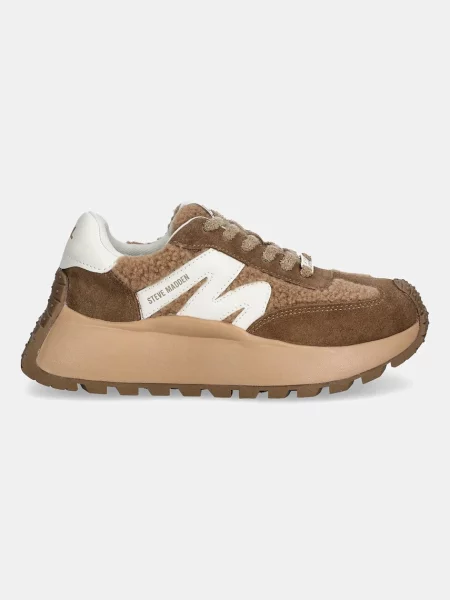 Steve Madden sneakersy Supercampo-F brązowy