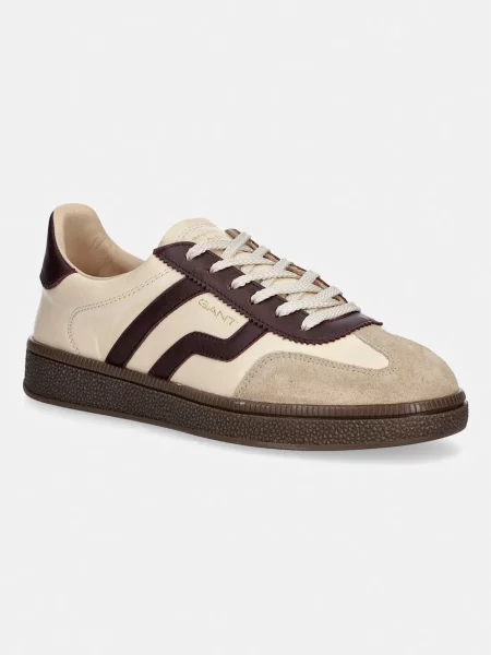 Gant Cuzima sneakers pentru femei din piele bej