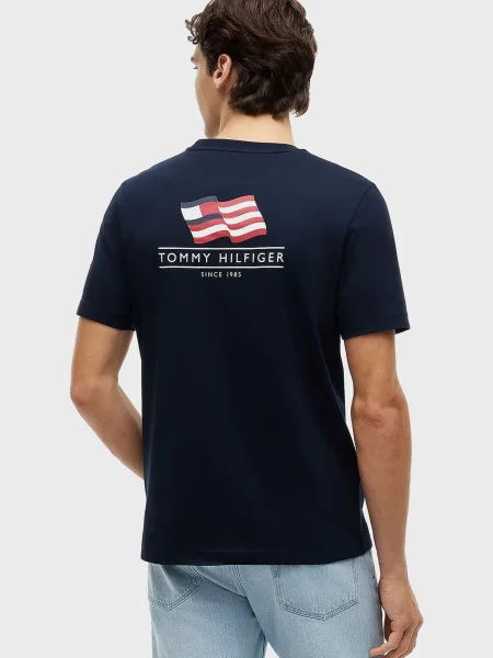 Футболка Tommy Hilfiger синя