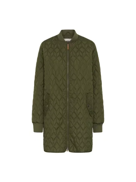 Parka Kaffe zielona