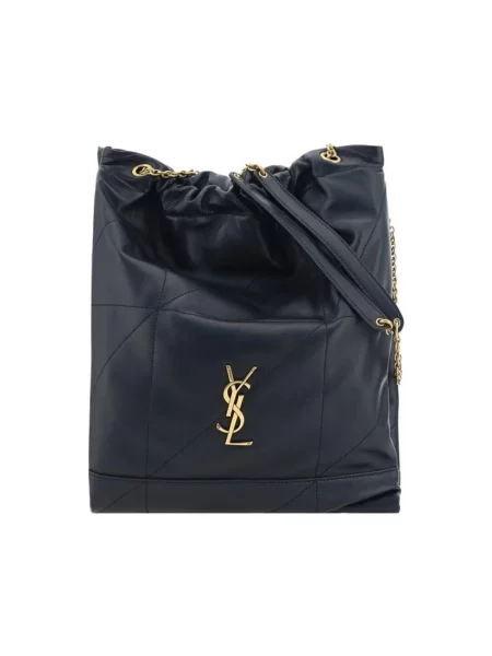 Torebka skórzana Saint Laurent skórzana czarna