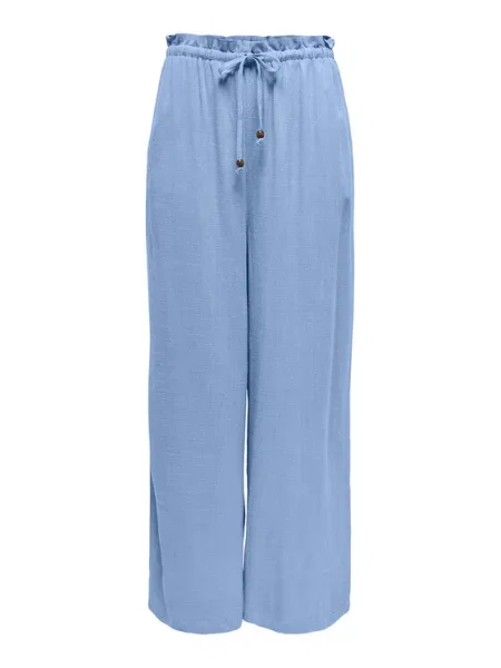 ONLY Pantaloni din Solvi Cropped Fit albastru