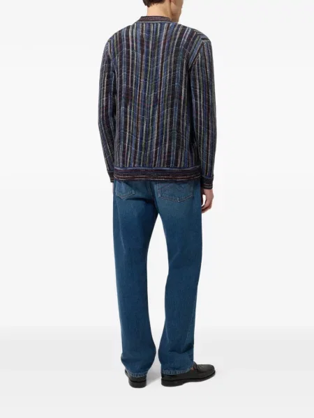 Cardigan Missoni tricotate albastru