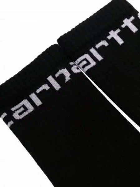 Kojines Carhartt Wip su autografu juoda