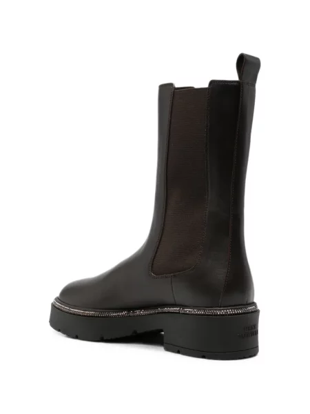 Botine chelsea Rene Caovilla maro