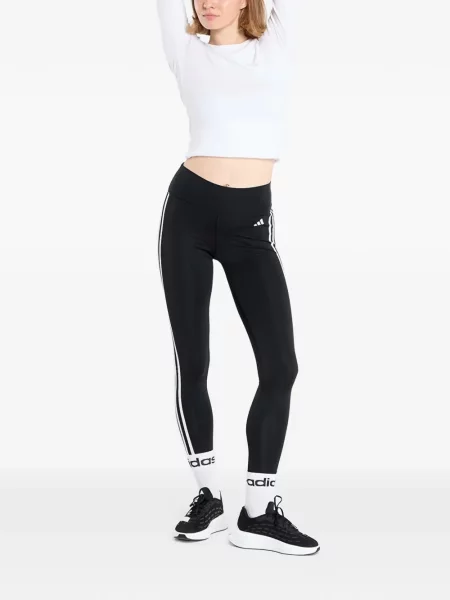 Hanorac Adidas cu imagine cu dungi alergare negru