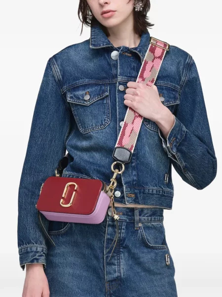 Body Marc Jacobs din piele roșu