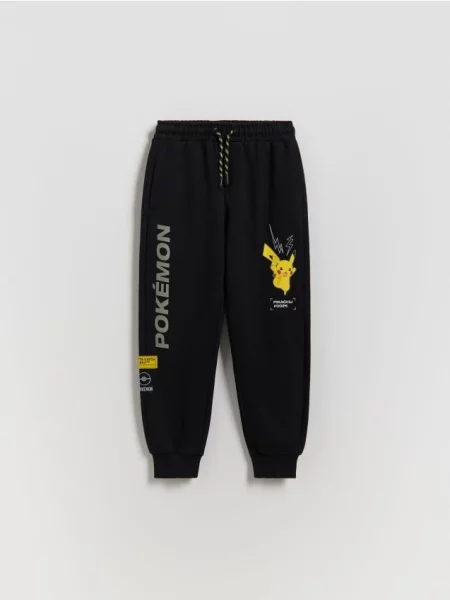 Reserved Pantaloni Pokémon negru
