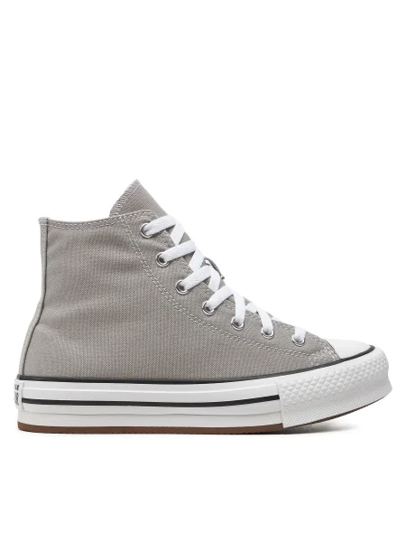 Converse Plátenky Chuck Taylor All Star Eva Lift sivá