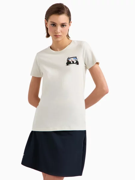 Футболка Ea7 серая