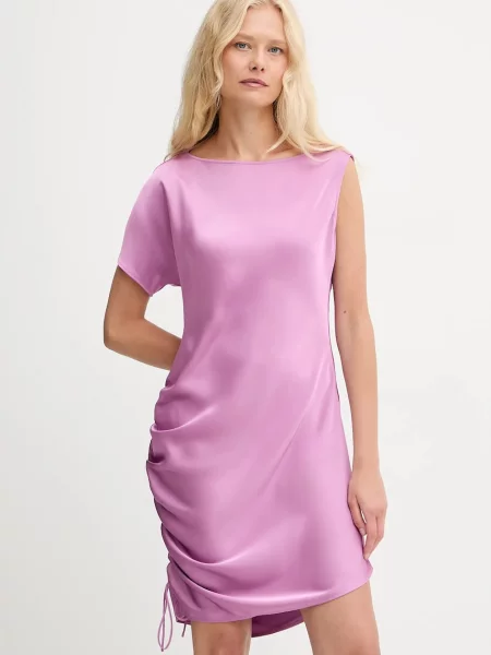 MAX&Co. rochie mini drept violet