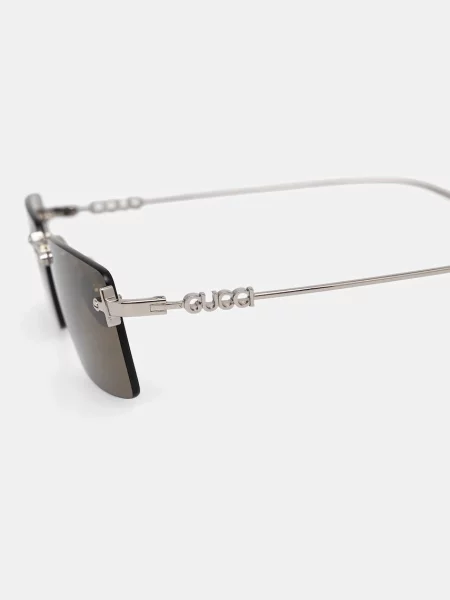 Gucci ochelari de soare argintiu