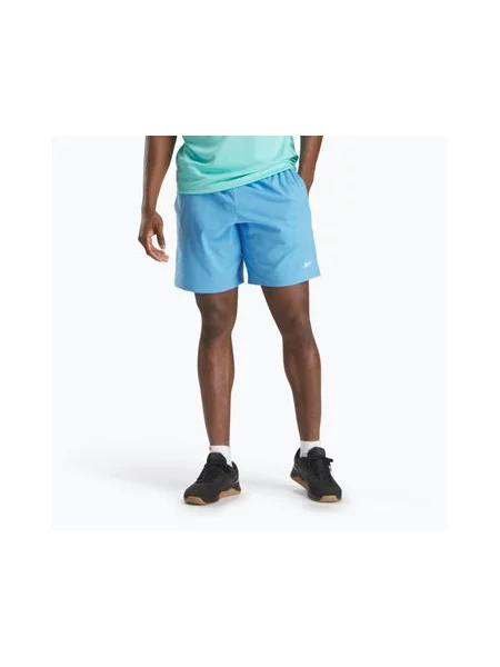Шорти для тренувань Reebok Wor Woven recovery blue сині