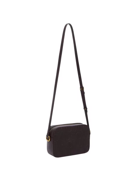 Crossbody kabelka Liu Jo z ekologickej kože hnedá