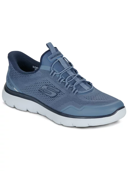 Hlačke slip Skechers modra