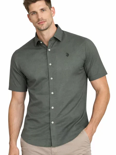 Tricou polo U.s. Polo Assn. verde