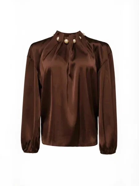 Liberte Essentiel Tricou PIP închis maro
