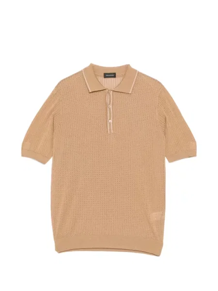 Tricou polo Tagliatore tricotate
