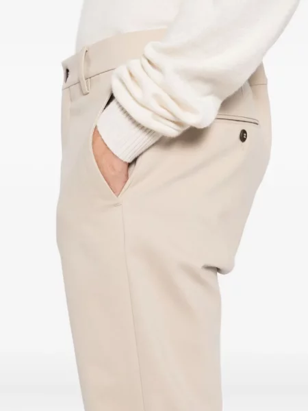 Pantaloni Eleventy din țesătură twill