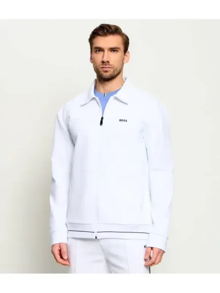 BOSS GREEN Hanorac SW_Member FZ alb