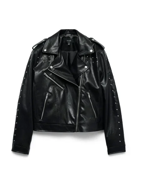 VERO MODA Geacă de primăvară-toamnă VMRAMON' negru