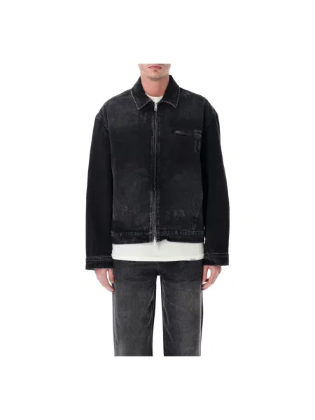 Kurtka jeansowa Represent czarna