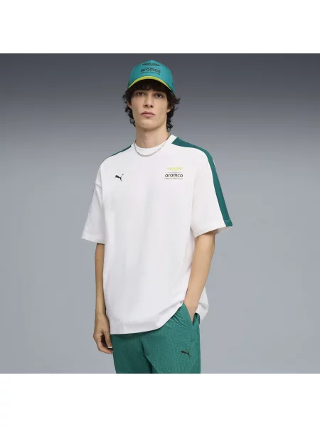 Koszulka PUMA x ASTON MARTIN ARAMCO TEAM T7 Akcesoria S biały