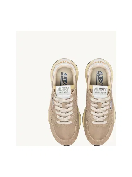 Sneakersy Autry beżowe