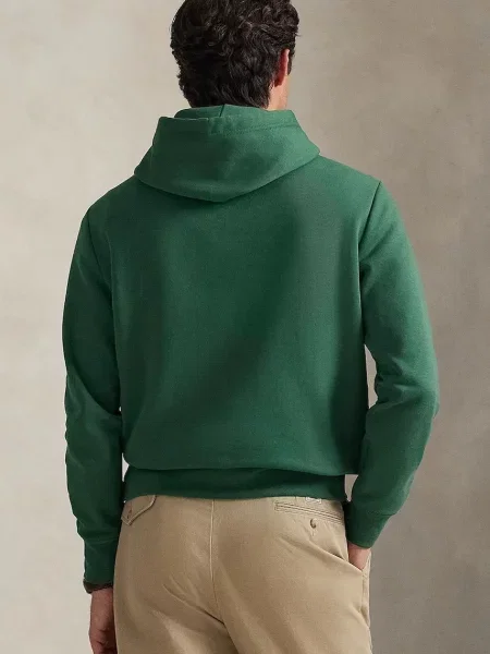 Свитер Polo Ralph Lauren с капюшоном с аппликацией зеленый