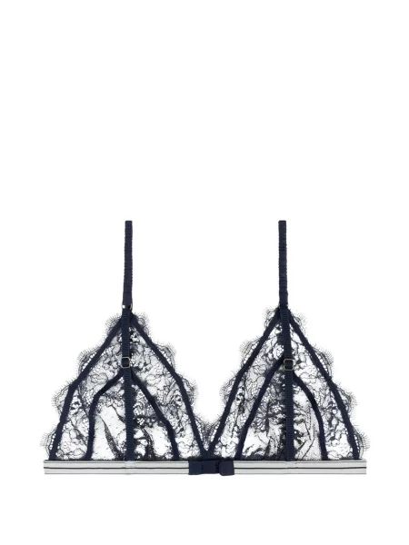 Bralette Love Stories s čipkom plava