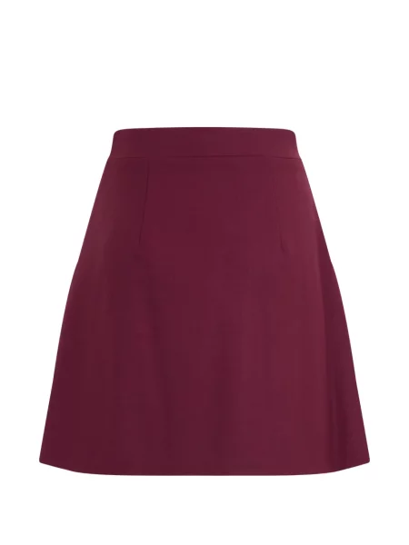 Fusta mini Alberta Ferretti roșu