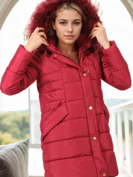 Palton Dewberry bordo