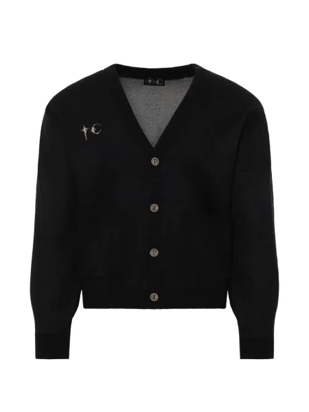 Cardigan Thug Club tricotate negru