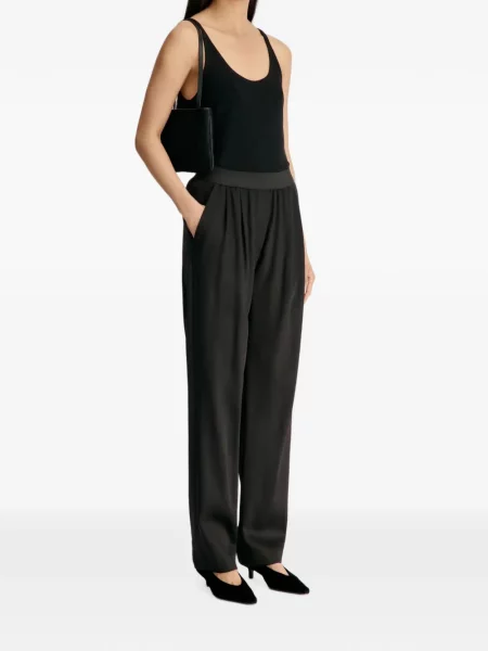 Pantaloni Loulou De Saison negru