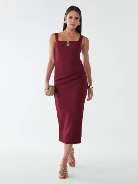 BWLDR Rochie Mayan' roșu