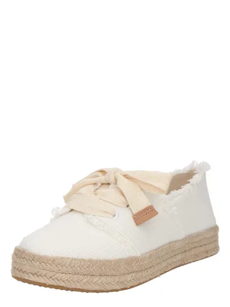 TOMS Espadrile crem alb