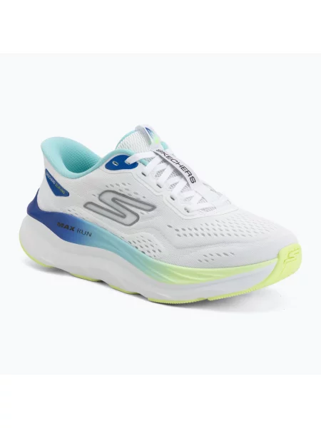 Încălțăminte de alergare pentru femei SKECHERS Max Run white alb