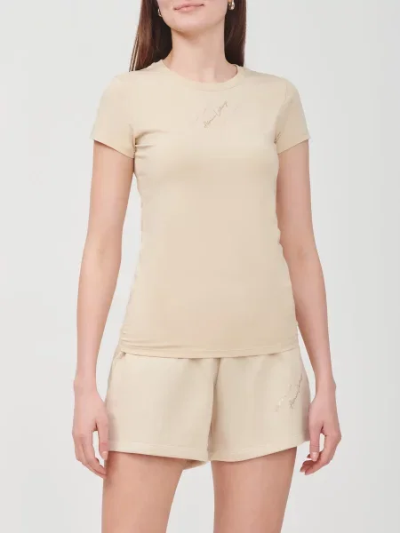 Футболка Armani Exchange бежева
