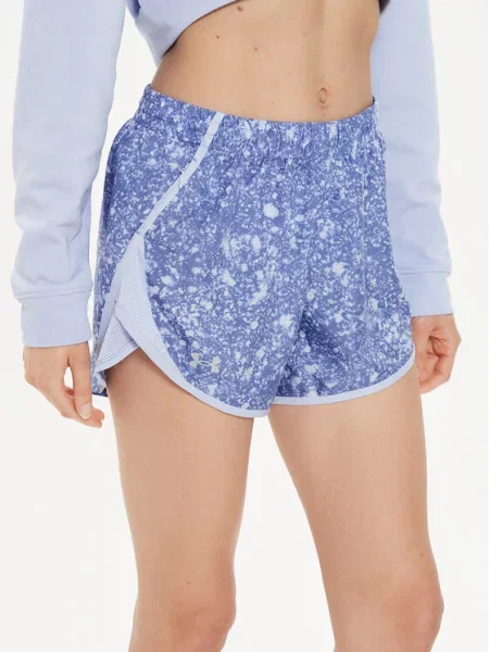 Under Armour Pantaloni scurți sport Ua Fly By Printed Short albastru