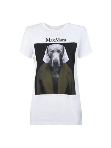 Koszulka Max Mara biała