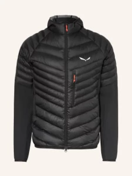 Salewa Lehká Péřová Bunda Agner Light černá