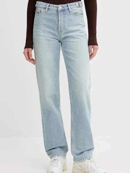 Rifle Tommy Jeans modrá