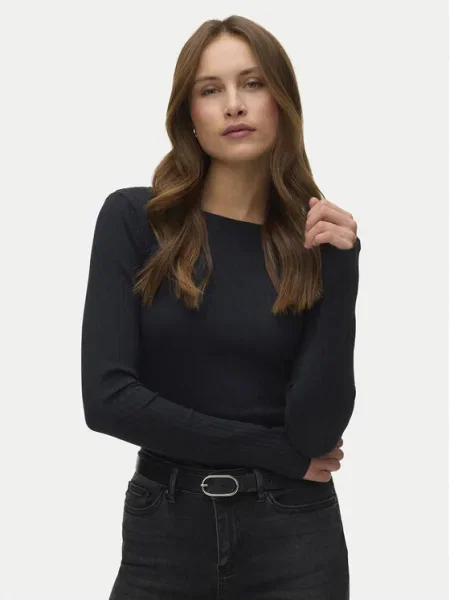 Vero Moda Bluză Ruby negru